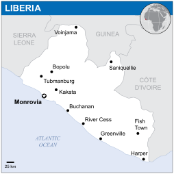 Liberia, charity, ELoH, map, amputees, disability